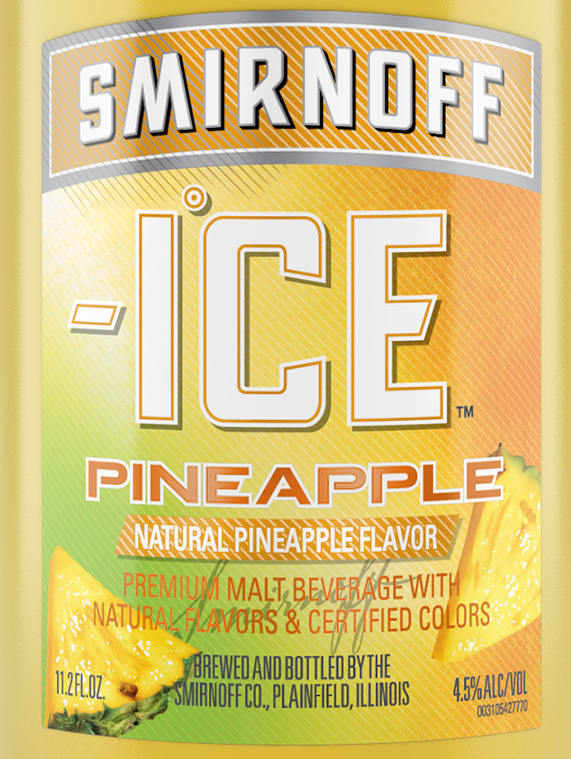 Smirnoff Ice Pineapple Chesapeake Beverage Co.